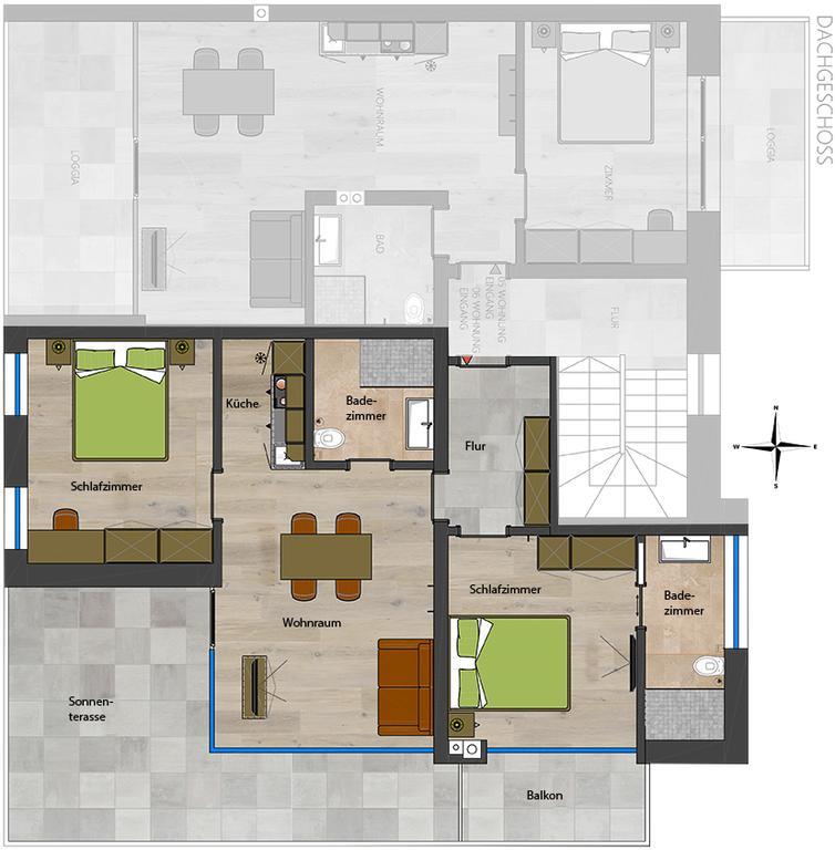 Alpenchalet Apartments Parcines Kültér fotó